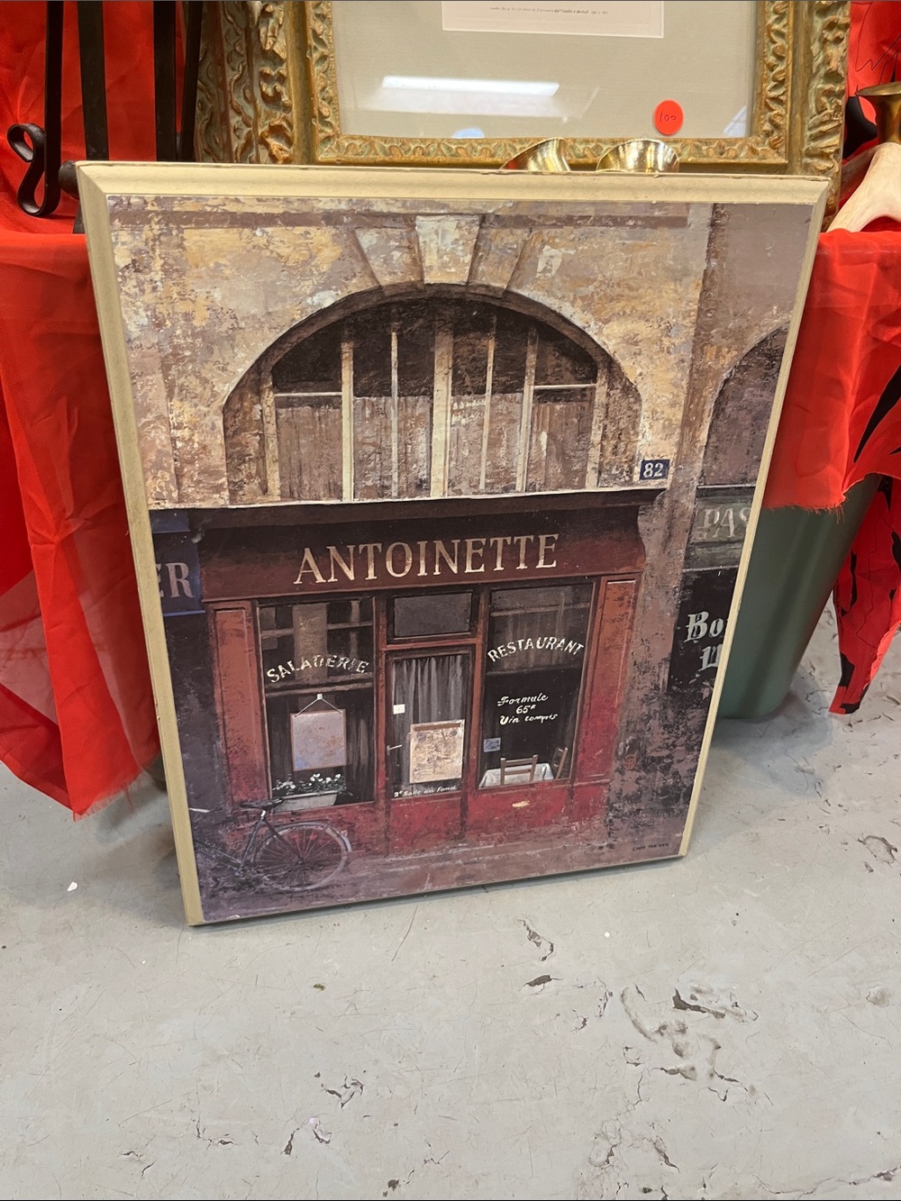 “ANTOINETTE” wooden kitchen art